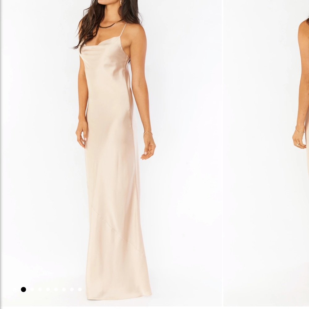 Showmeyourmumu Bridesmaids Dress in Champagne Lux